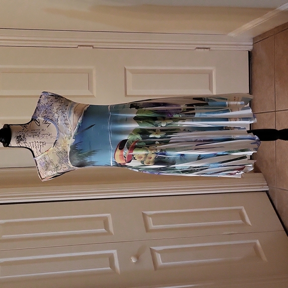 Reina Sleeveless Boho Island Dress - Picture 1 of 7